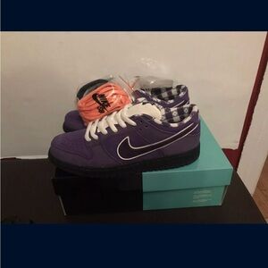Nike Purple and White Sneakers